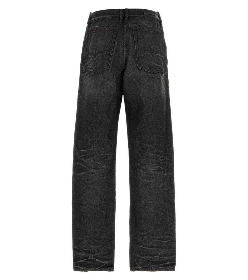 Black Regular Mid Rise Jeans 2