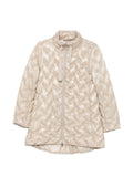 Light Pink Mock Collar Jacket 1