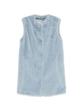 Light Blue Round Neck Jacket 1