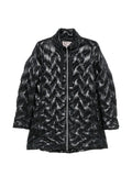 Black Mock Collar Jacket 1