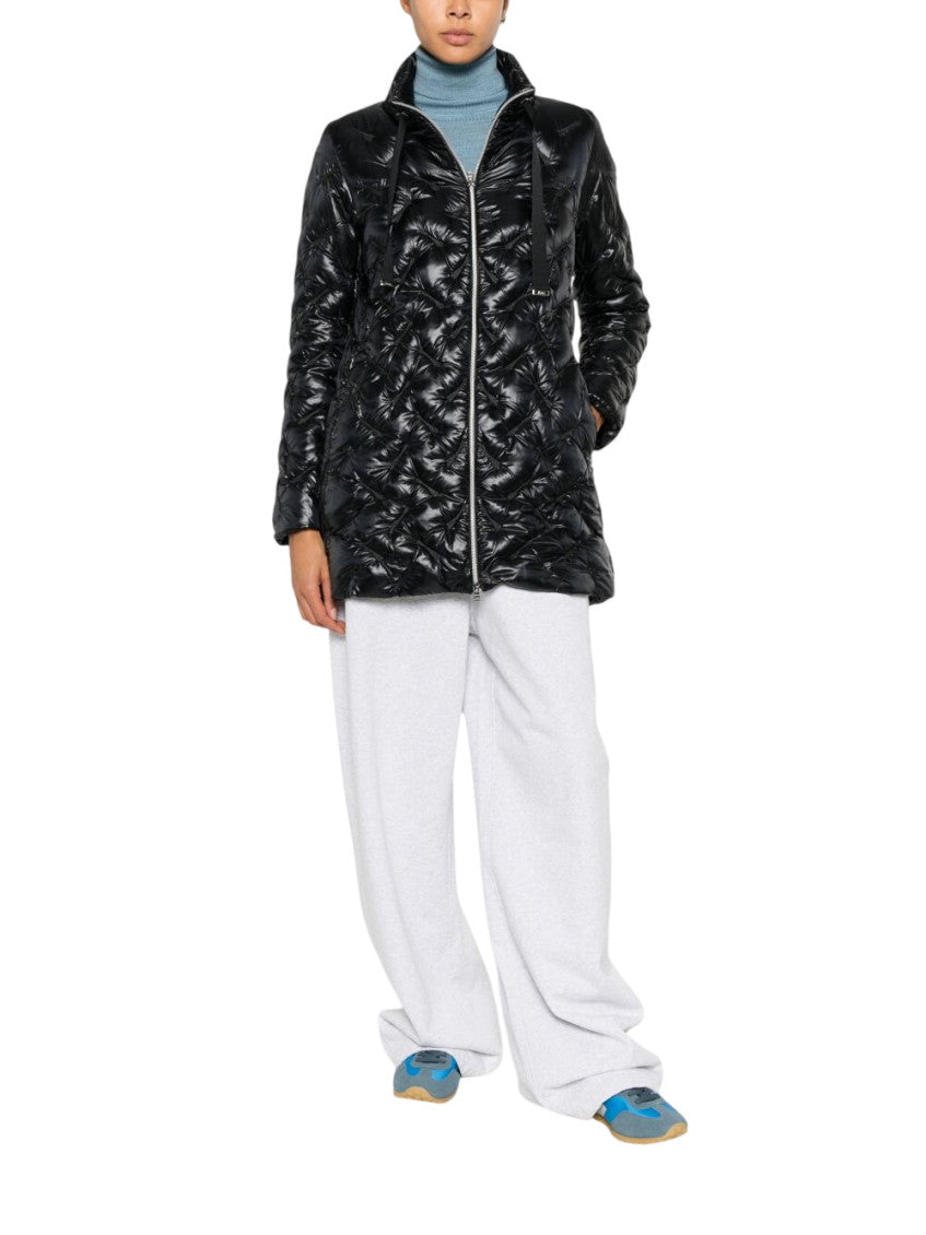 Black Mock Collar Jacket 2