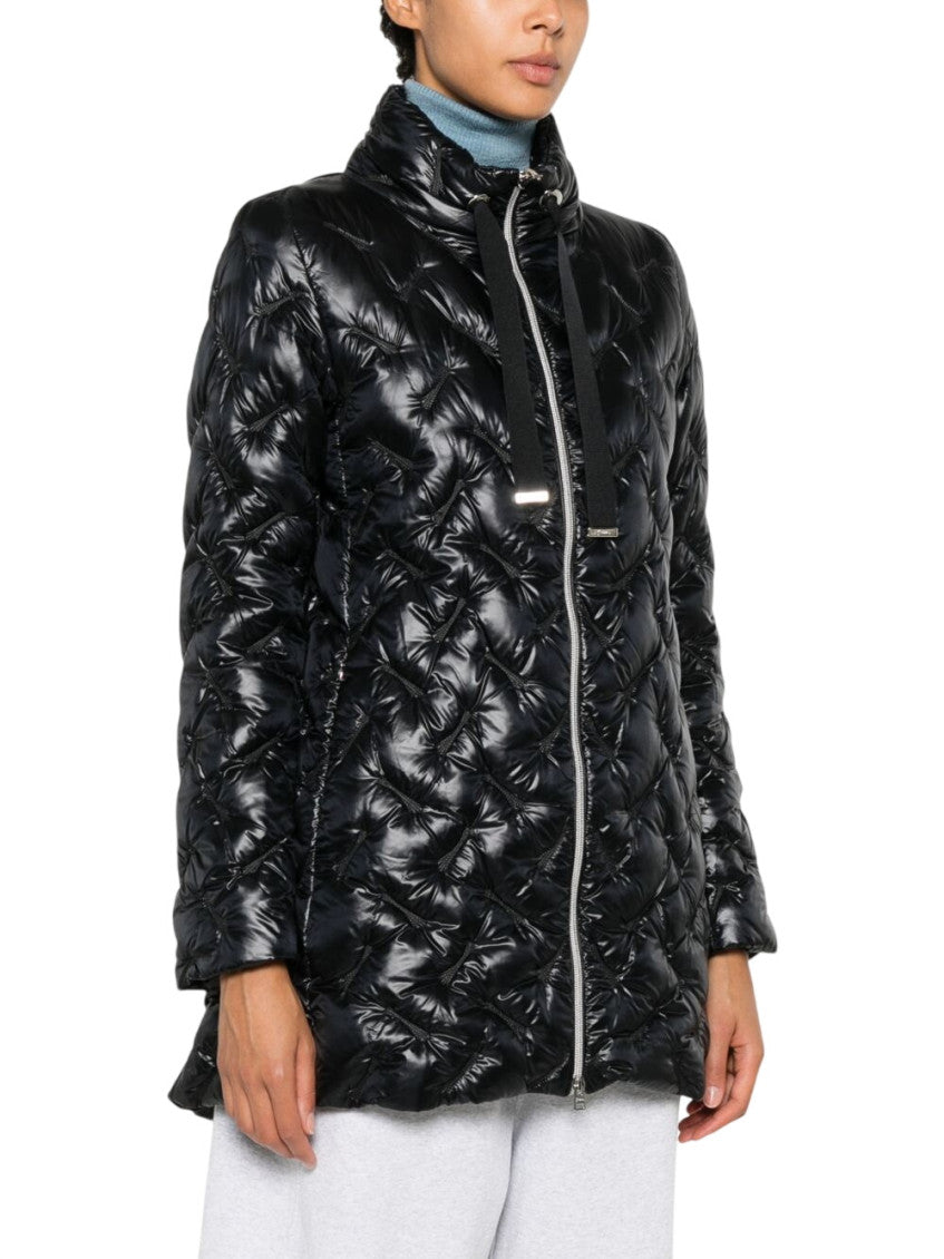 Black Mock Collar Jacket 4