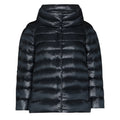 Navy Blue Mock Collar Jacket 1