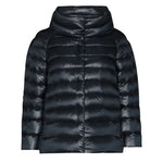 Navy Blue Mock Collar Jacket 1
