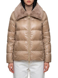 Beige Quilted Jacket 1