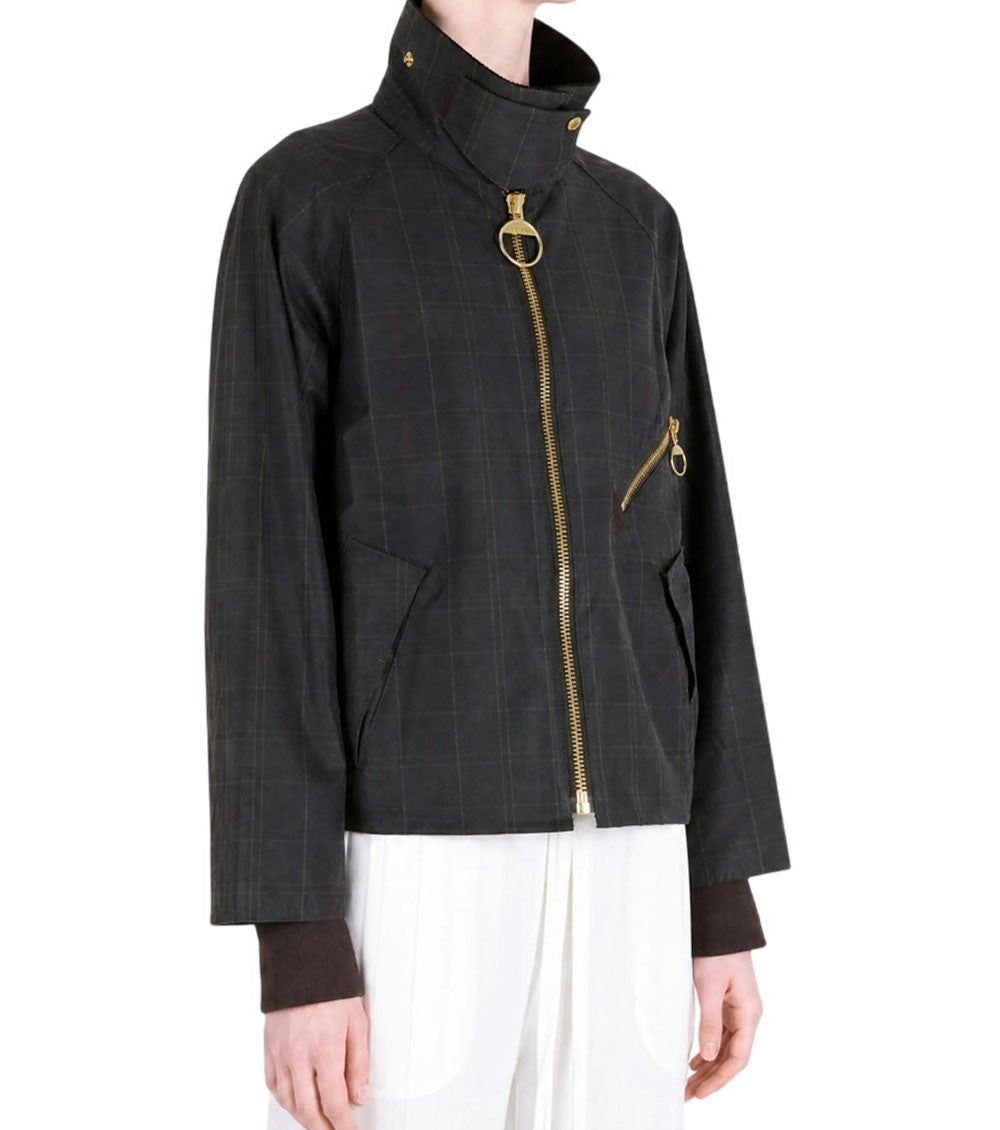 Multicolor Shirt Collar Jacket 4