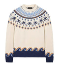Off White Jacquard Sweater 1