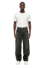 Black Relaxed Mid Rise Jeans 1