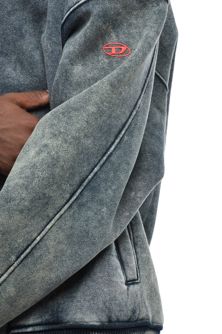 Blue Turtle Neck Sweatshirt 3
