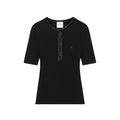 Black Round Neck T-Shirt 1
