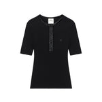Black Round Neck T-Shirt 1