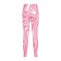 Pink Skinny Elasticated Pants 1
