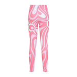 Pink Skinny Elasticated Pants 1
