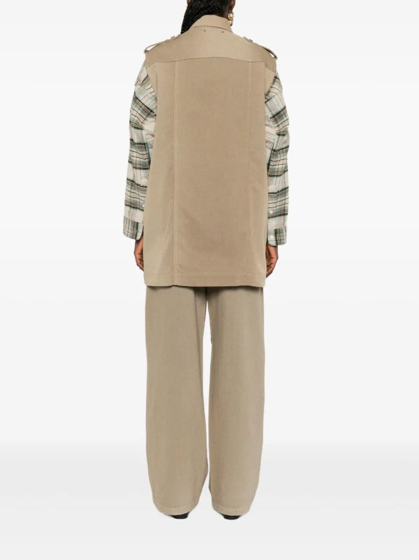 Khaki Sleeveless Vest 3