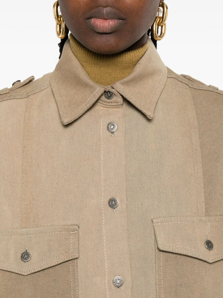 Khaki Sleeveless Vest 4