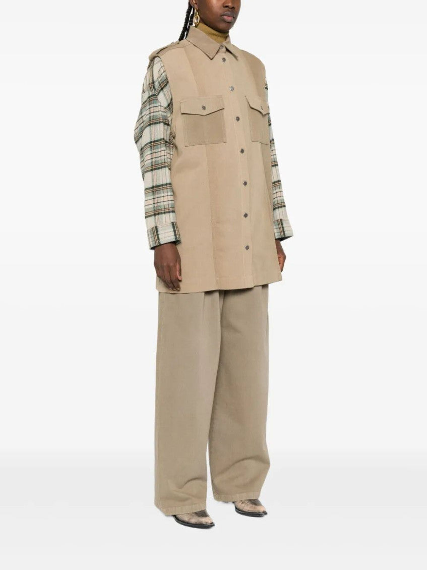 Khaki Sleeveless Vest 5