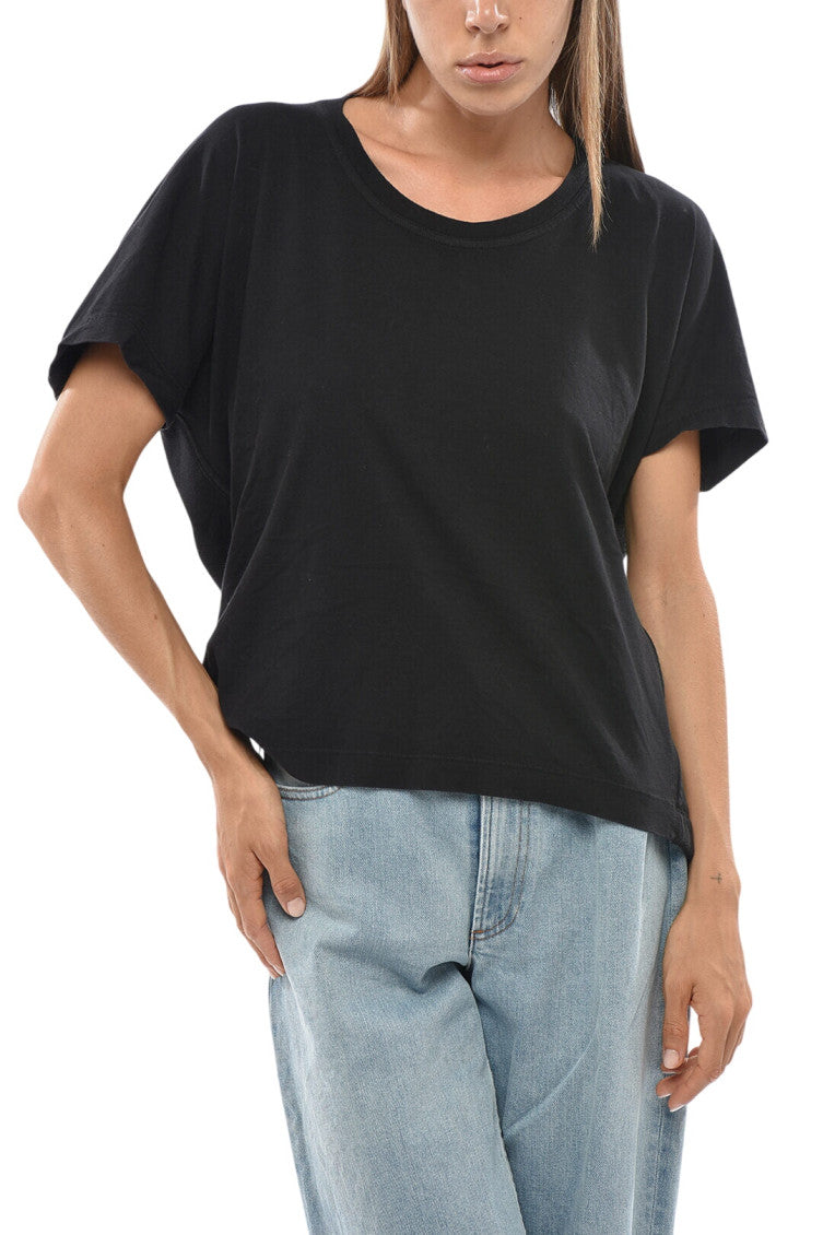 Black Round Neck T-Shirt 1