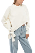 White Crew Neck Sweater 1