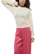 Off White Crew Neck Sweater 1