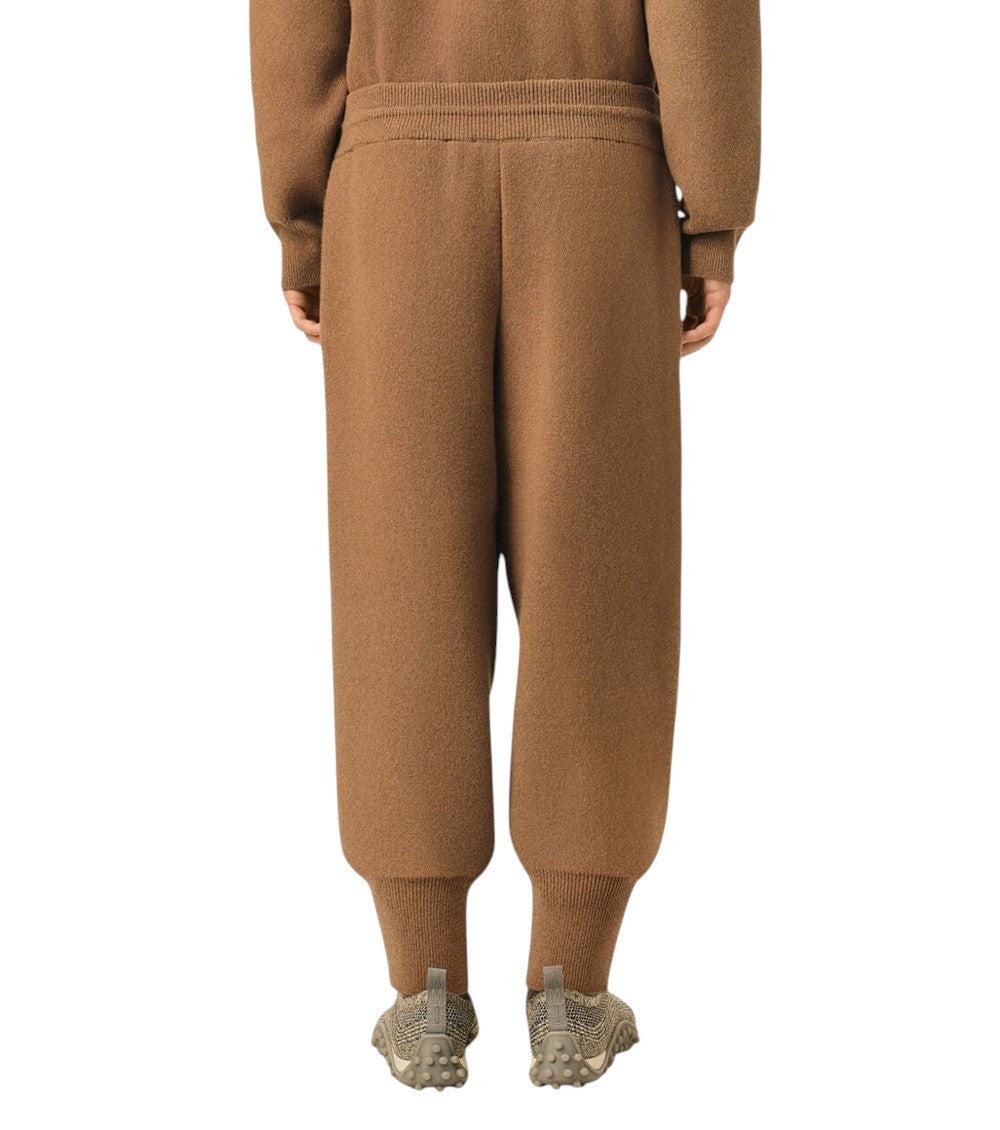 Brown Drawstring Track Pants 3