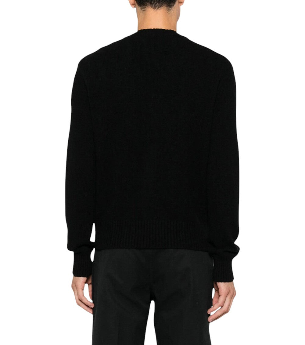Black V Neck Cardigan 3