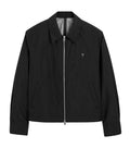 Black Shirt Collar Jacket 1