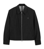Black Shirt Collar Jacket 1