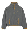 Grey Half Zip Sweatshirt 1