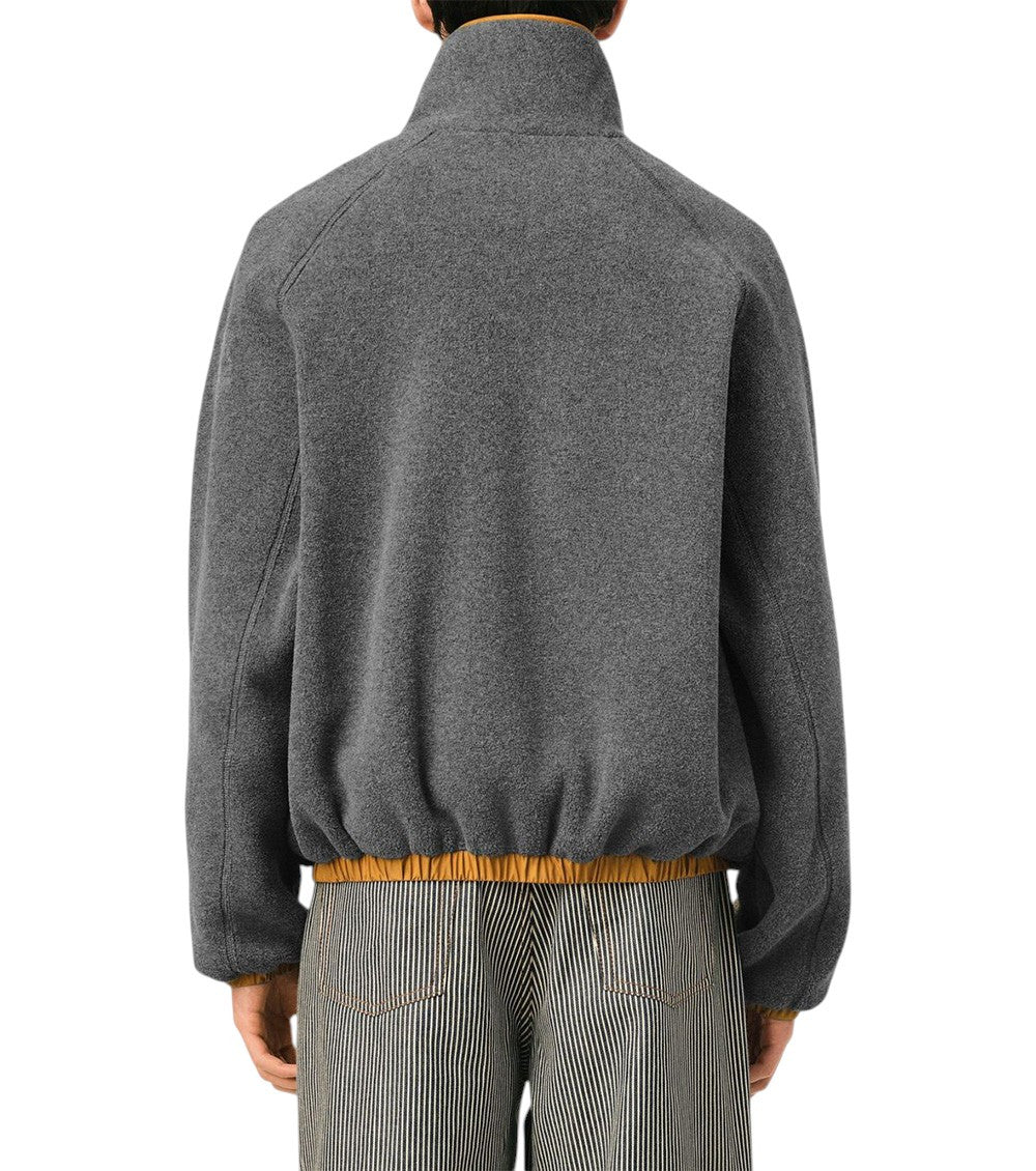 Grey Half Zip Sweatshirt 2