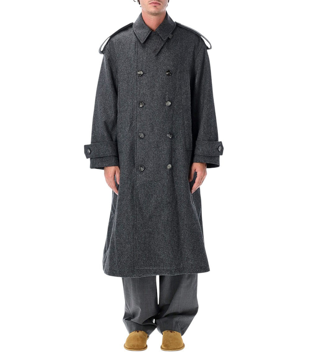 Dark Grey Oversized Coat 1
