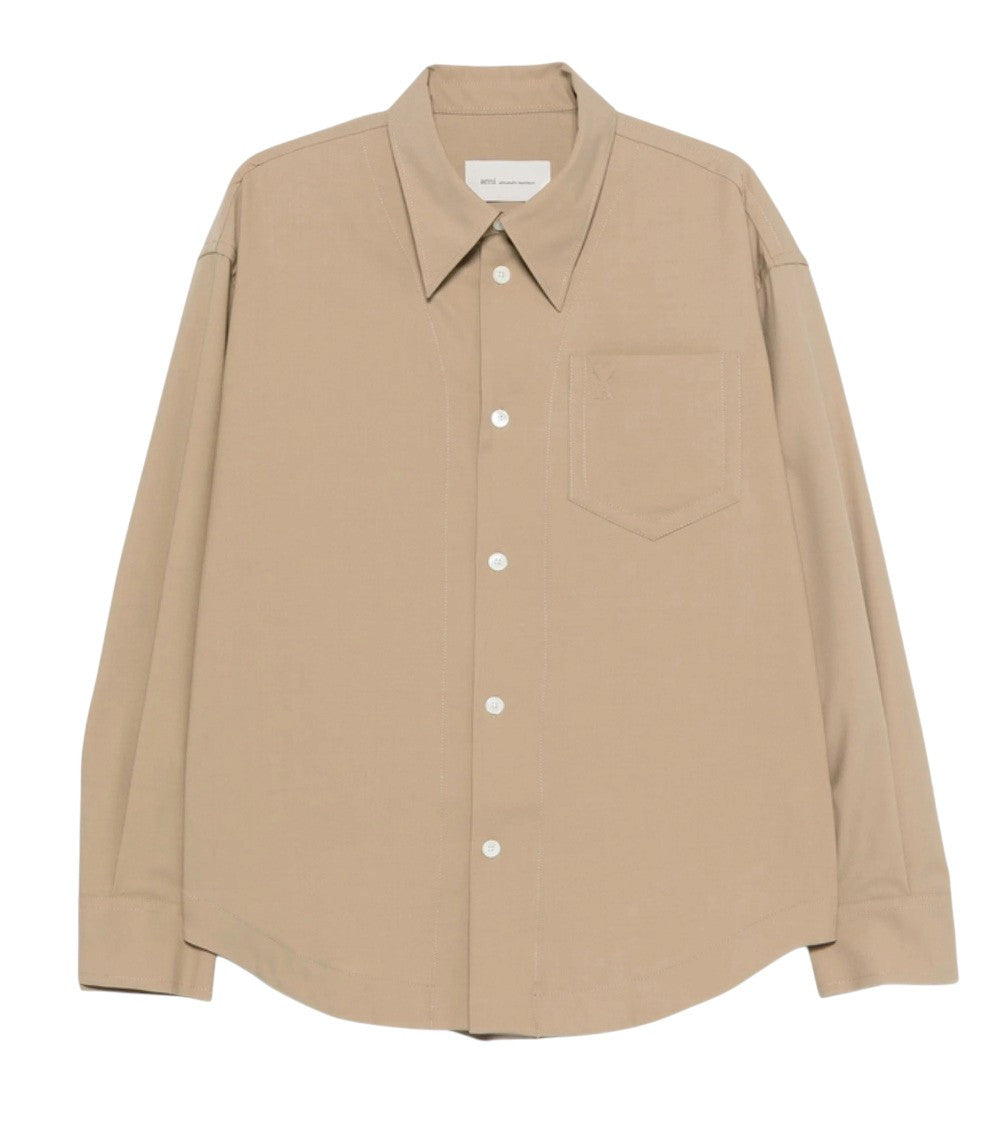 Beige Oversized Shirt 1