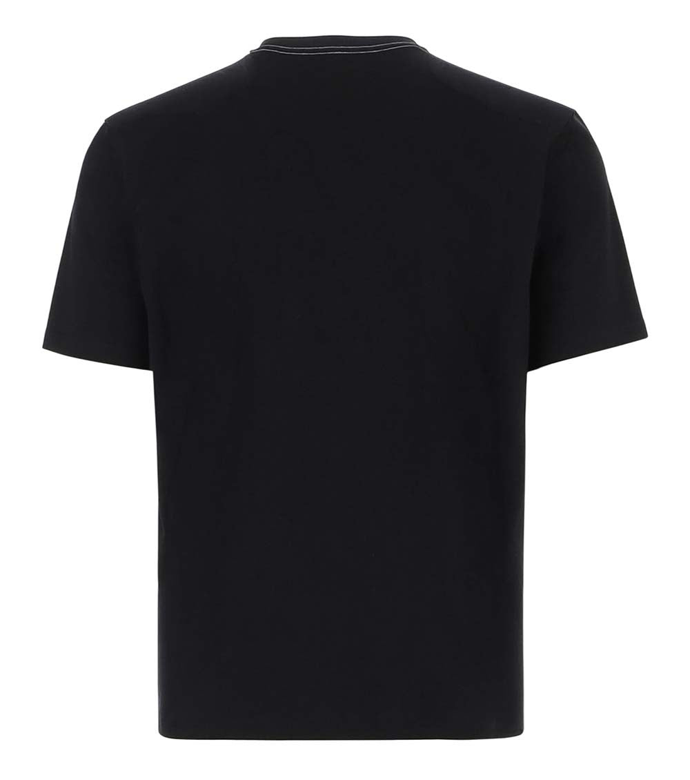 Black Crew Neck T-Shirt 2