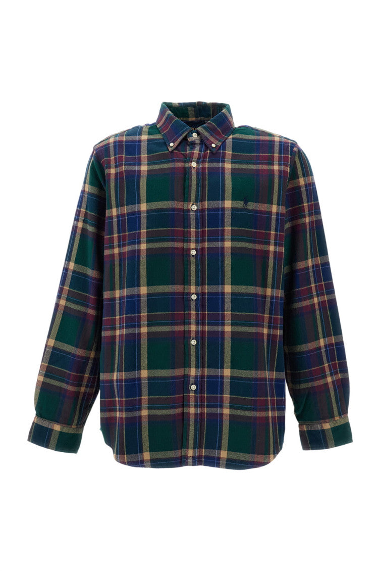 Multicolor Regular Plaid Shirt 1