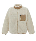 Off White Relaxed Fleece Jacket 1