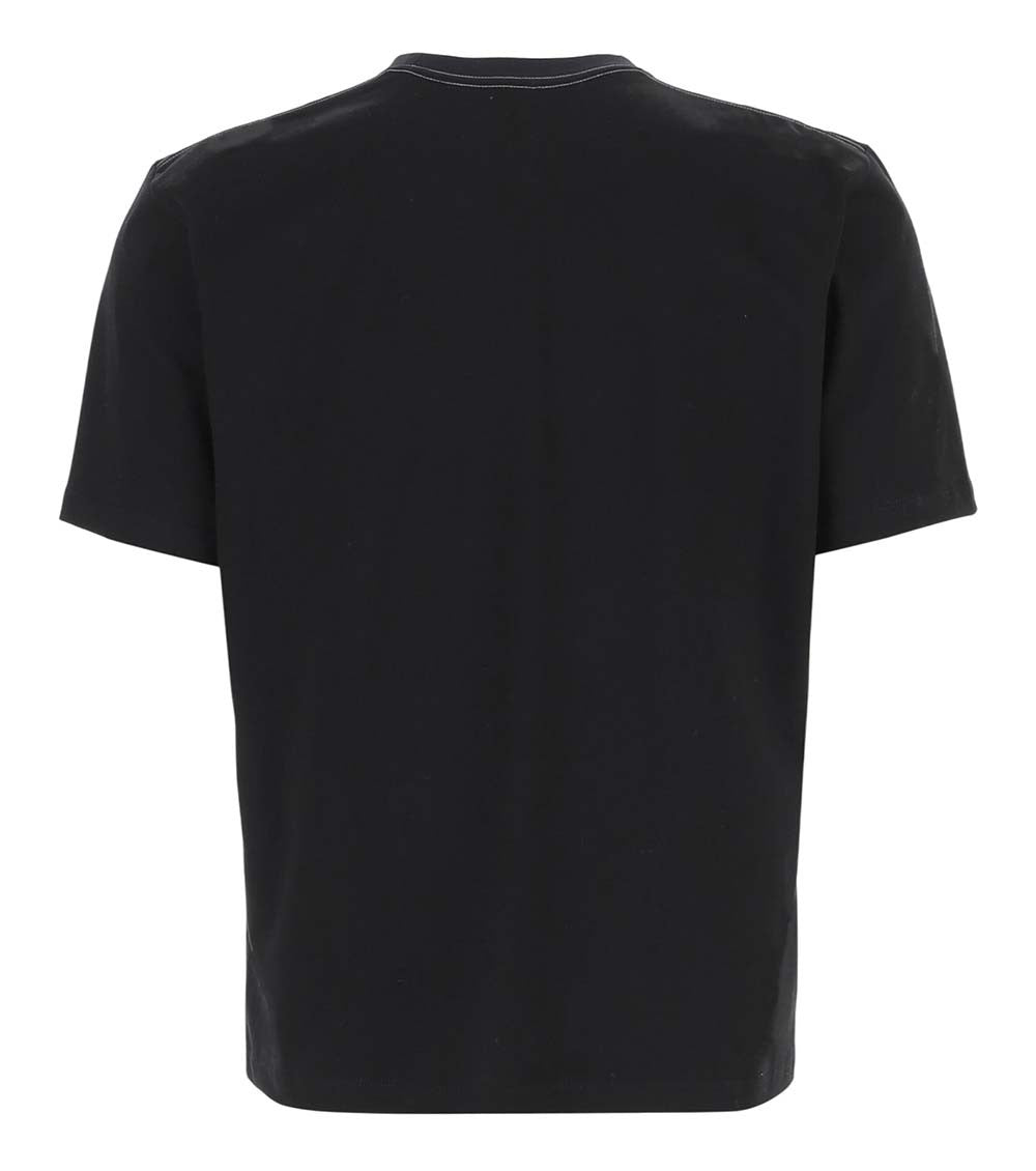 Black Crew Neck T-Shirt 2