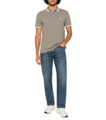 Taupe Regular Logo Polo 1