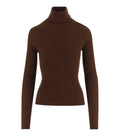 Brown Turtle Neck Sweater 1