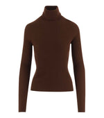 Brown Turtle Neck Sweater 1