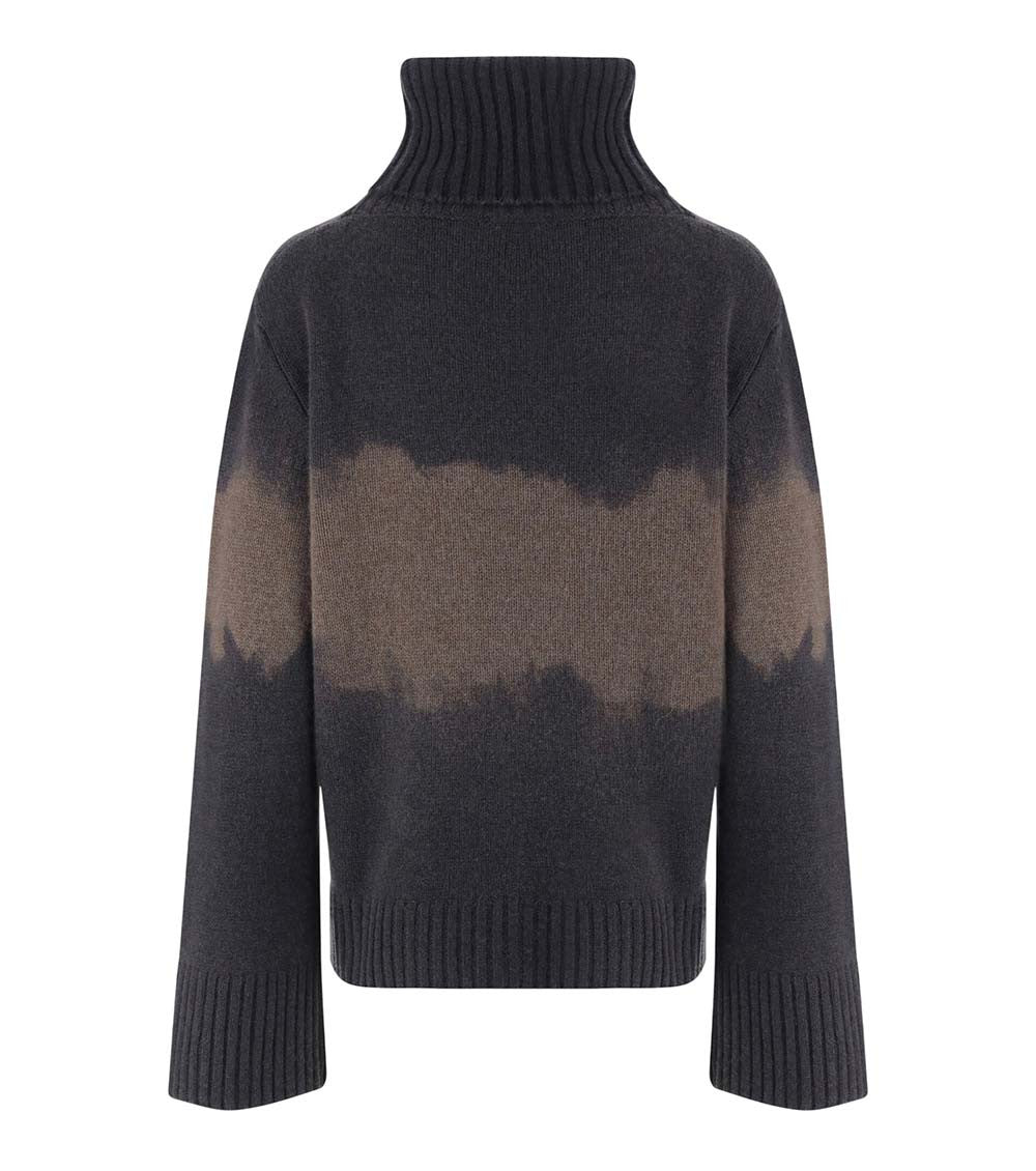 Black Turtle Neck Sweater 2