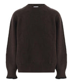 Brown Crew Neck Sweater 1