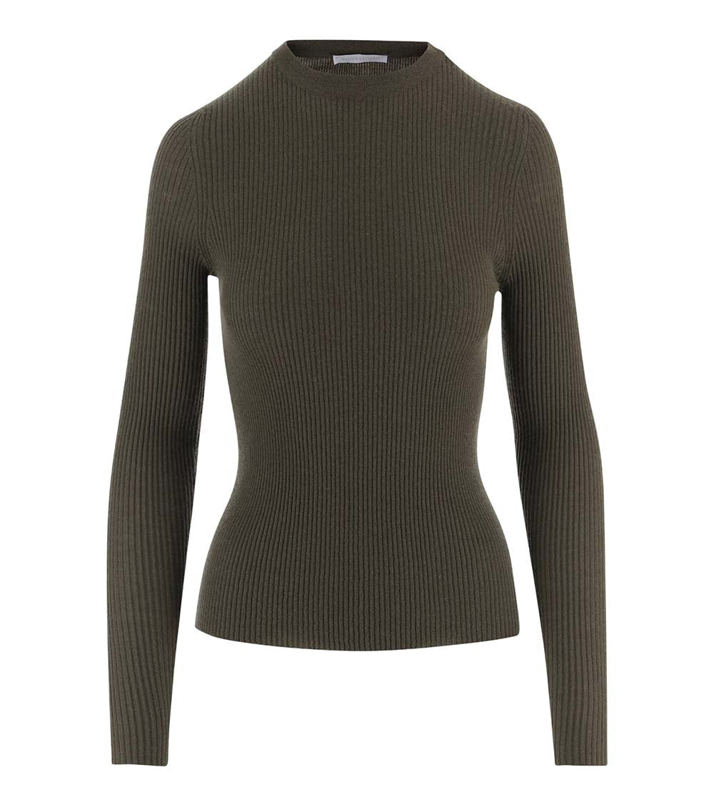 Grey Crew Neck Sweater 1