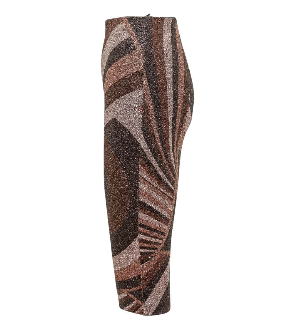 Multicolor Knee Length Skirt 5