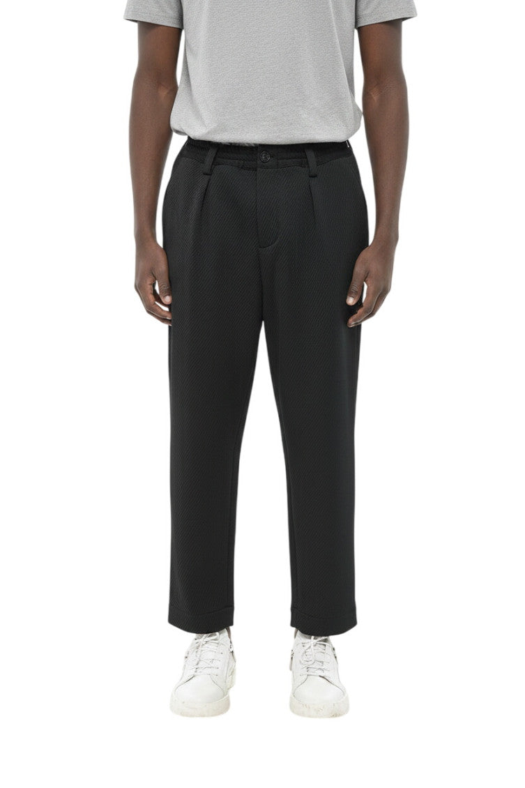 Black Pleated Trousers 1