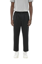 Black Pleated Trousers 1