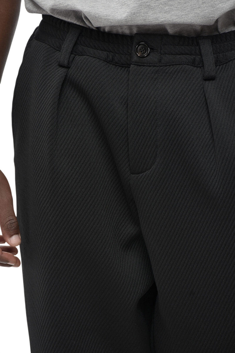 Black Pleated Trousers 3