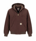 Brown Zip Up Hood Jacket 1