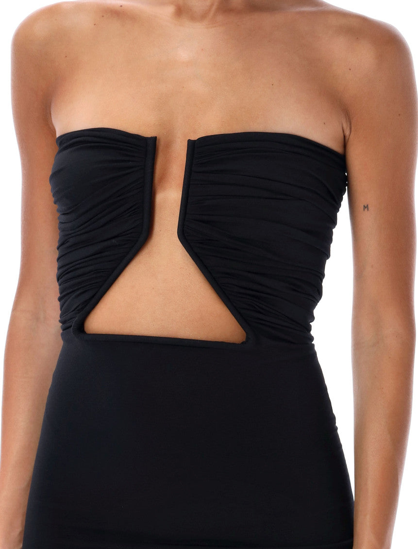Black Prong Mini Dress Jersey 3