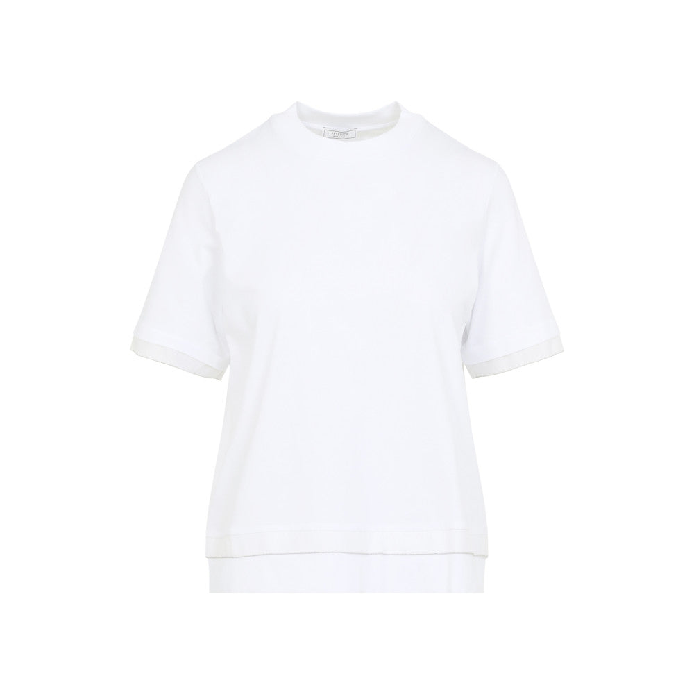 White Cotton T-shirt 1