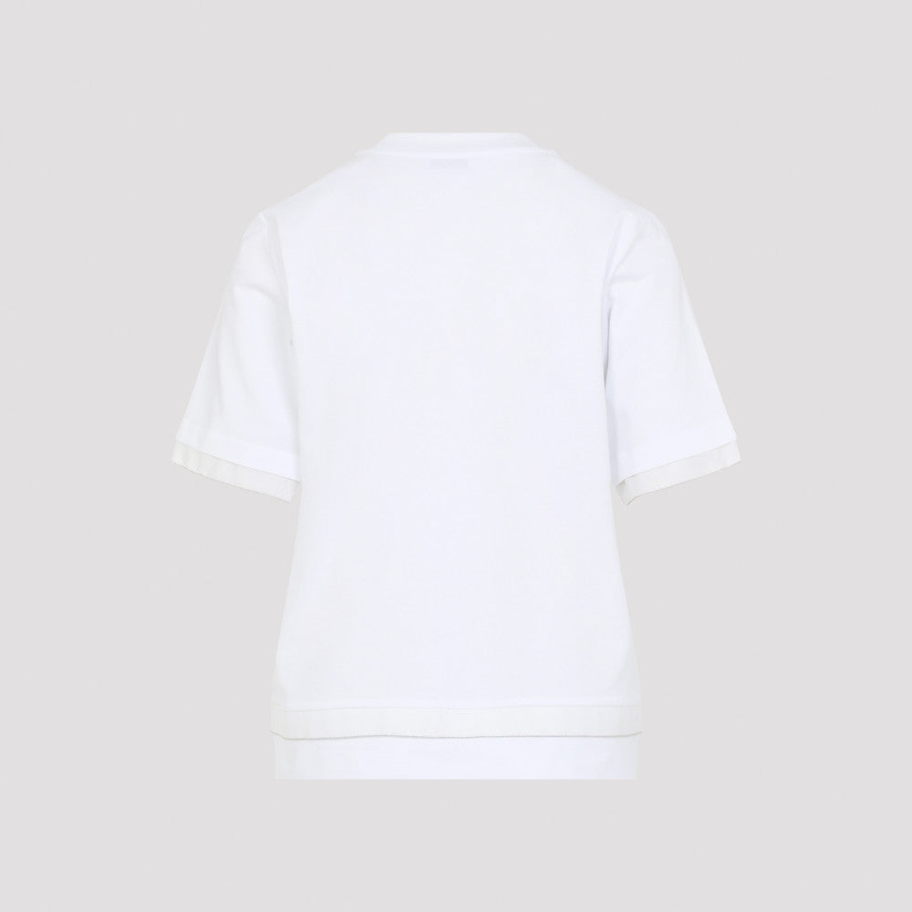 White Cotton T-shirt 4