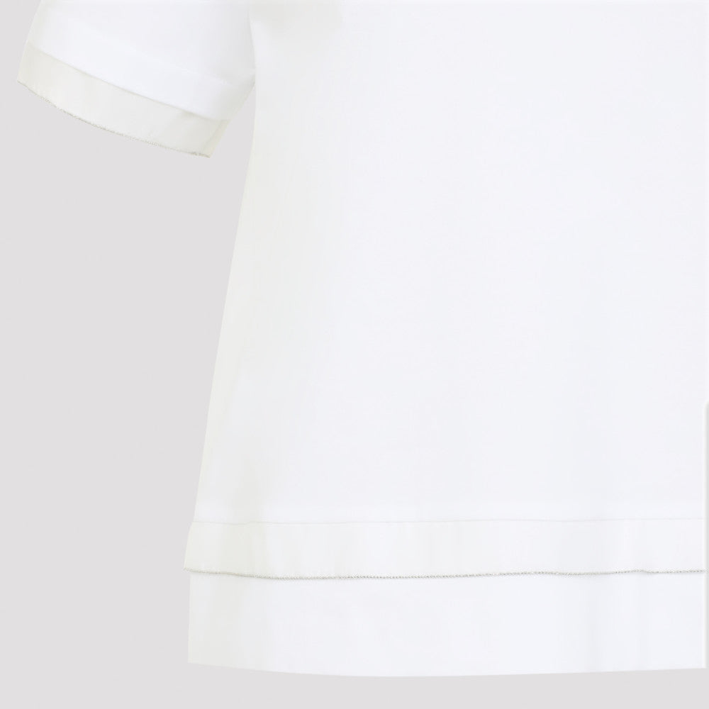 White Cotton T-shirt 5